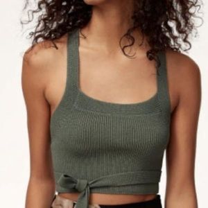 Wilfred wrap tank top